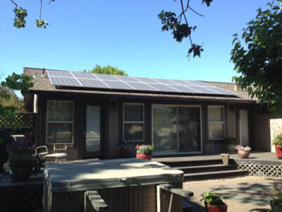 Roof-Mounted Solar Array