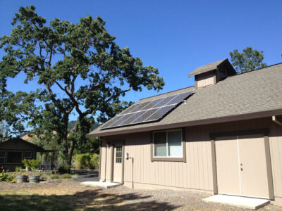 Roof-Mounted Solar Array