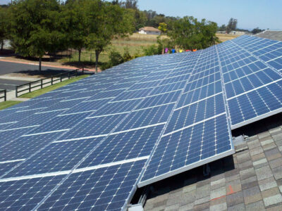 Roof-Mounted Solar Array