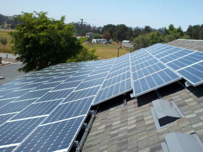 Roof-Mounted Solar Array