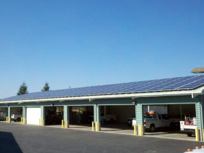 Roof-Mounted Solar Array
