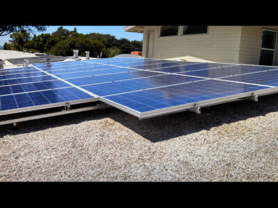 Roof-Mounted Solar Arrawy